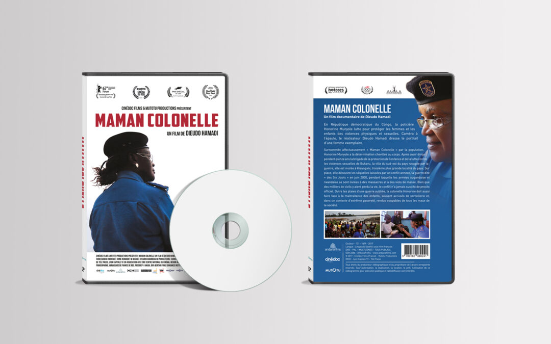 La jaquette du DVD du film Maman Colonelle